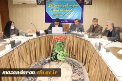 جلسه  شورای  پژوهشی  دانشگاه فرهنگیان مازندران 4