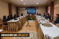 جلسه  شورای  پژوهشی  دانشگاه فرهنگیان مازندران 5