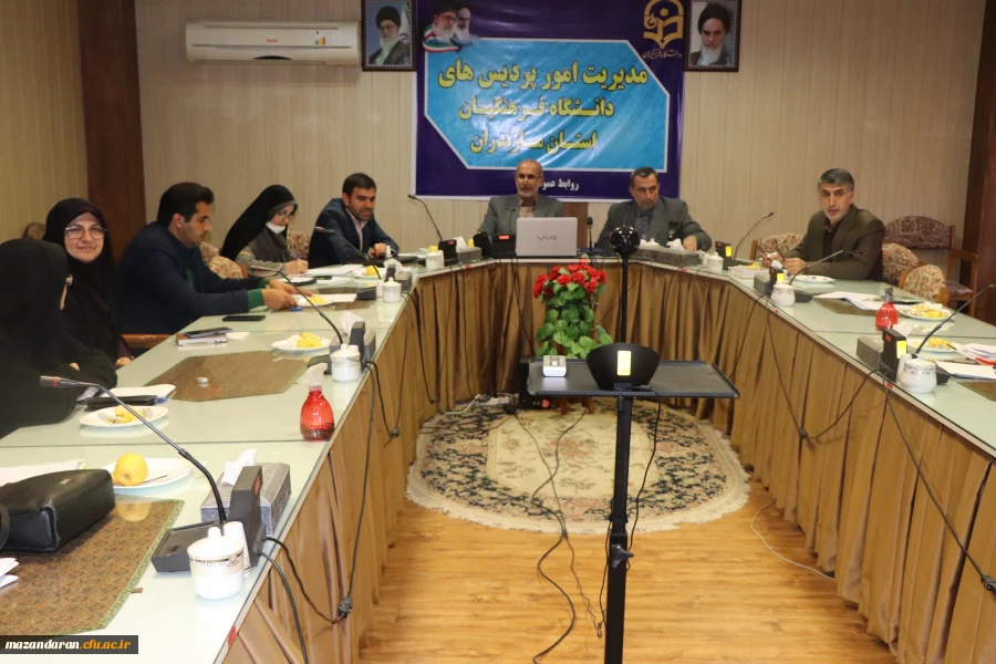 جلسه  شورای  پژوهشی  دانشگاه فرهنگیان مازندران 6