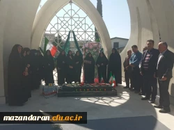 برگزاری مراسم سالروز شهید خوشنام پردیس فاطمه الزهرا(س) ساری 2