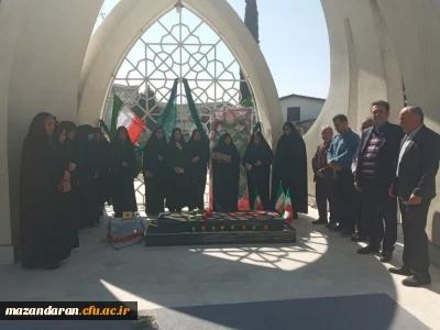 برگزاری مراسم سالروز شهید خوشنام پردیس فاطمه الزهرا(س) ساری