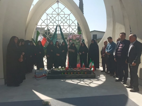 برگزاری مراسم سالروز شهید خوشنام پردیس فاطمه الزهرا(س) ساری 2