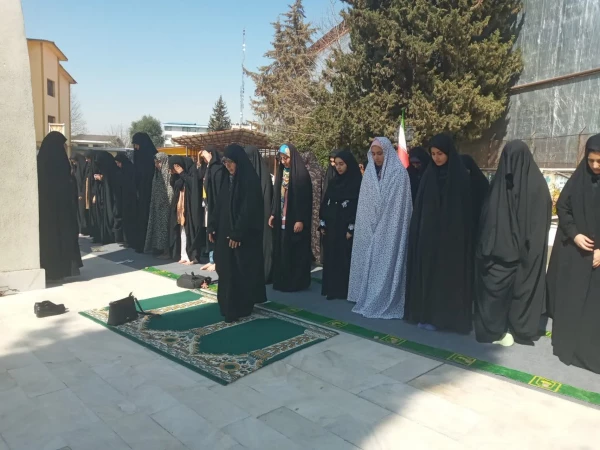 برگزاری مراسم سالروز شهید خوشنام پردیس فاطمه الزهرا(س) ساری 2