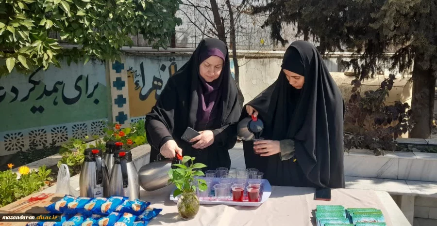 برگزاری مراسم سالروز شهید خوشنام پردیس فاطمه الزهرا(س) ساری 2