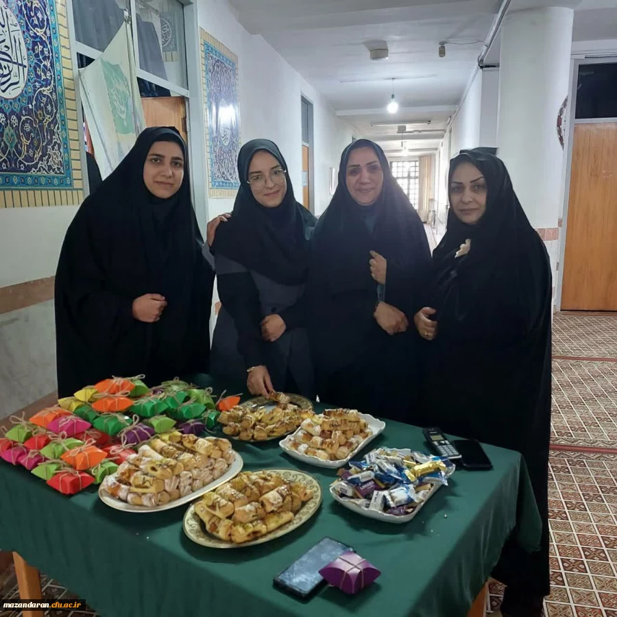 جشن نیمه شعبان در پردیس فاطمه الزهرا (س) ساری برگزار شد. 2