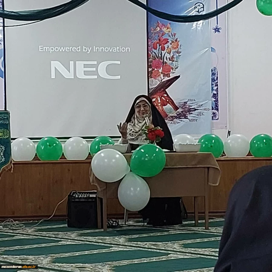 جشن نیمه شعبان در پردیس فاطمه الزهرا (س) ساری برگزار شد. 2