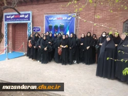 بازدید دانشجویان پردیس فاطمه الزهرا از نمایشگاه دستاورد های حراست کل استان 2