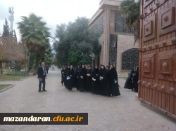 بازدید دانشجویان پردیس فاطمه الزهرا از نمایشگاه دستاورد های حراست کل استان 3