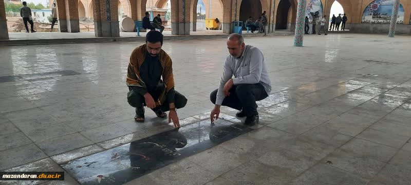 بازدید دکترمهدوی رئیس دانشگاه فرهنگیان مازندران ازمنطقه عملیاتی جنوب کشورخرمشهر(راهیان نور) 4