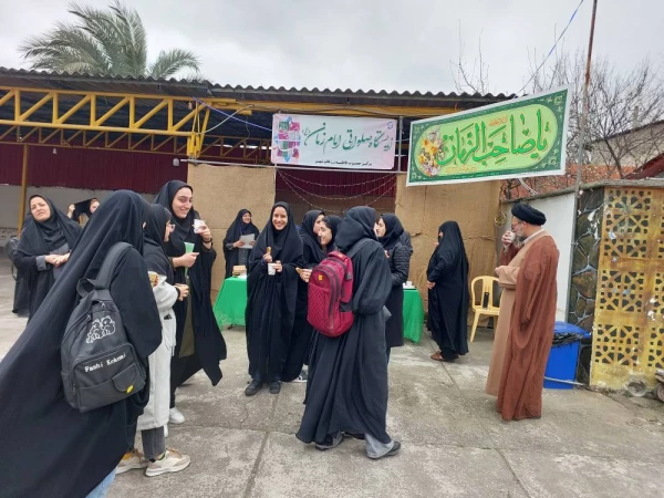  ایستگاه صلواتی با همکاری پرسنل مرکز حضرت فاطمه (س) قائمشهر  2