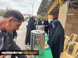  ایستگاه صلواتی با همکاری پرسنل مرکز حضرت فاطمه (س) قائمشهر  2