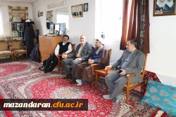 عیادت رئیس دانشگاه فر هنگیان مازندران ازمسئول نهاد نمایندگی دانشگاه فرهنگیان مازند ران   2