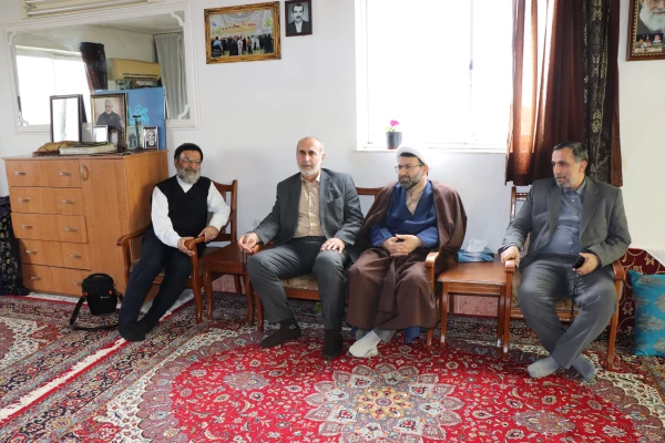 عیادت رئیس دانشگاه فر هنگیان مازندران ازمسئول نهاد نمایندگی دانشگاه فرهنگیان مازند ران   3