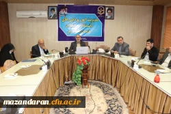 جلسه  شورای اداری مدیریت استان و پردیس دکترشریعتی ساری  2