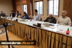 جلسه  شورای اداری مدیریت استان و پردیس دکترشریعتی ساری  3