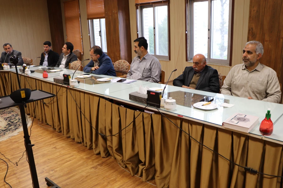 جلسه  شورای اداری مدیریت استان و پردیس دکترشریعتی ساری  3