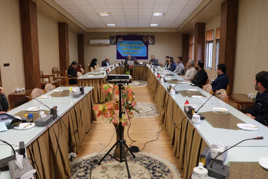 جلسه  شورای اداری مدیریت استان و پردیس دکترشریعتی ساری  4