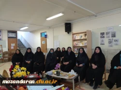 تقدیر از خانم دابوئی سرپرست سابق پردیس فاطمه الزهرا(س) ساری 2