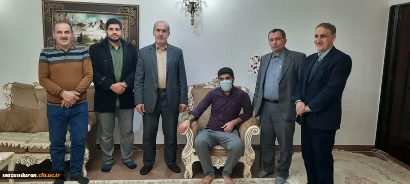 دیدار رئیس دانشگاه فرهنگیان مازندران با دانشجو معلم  2