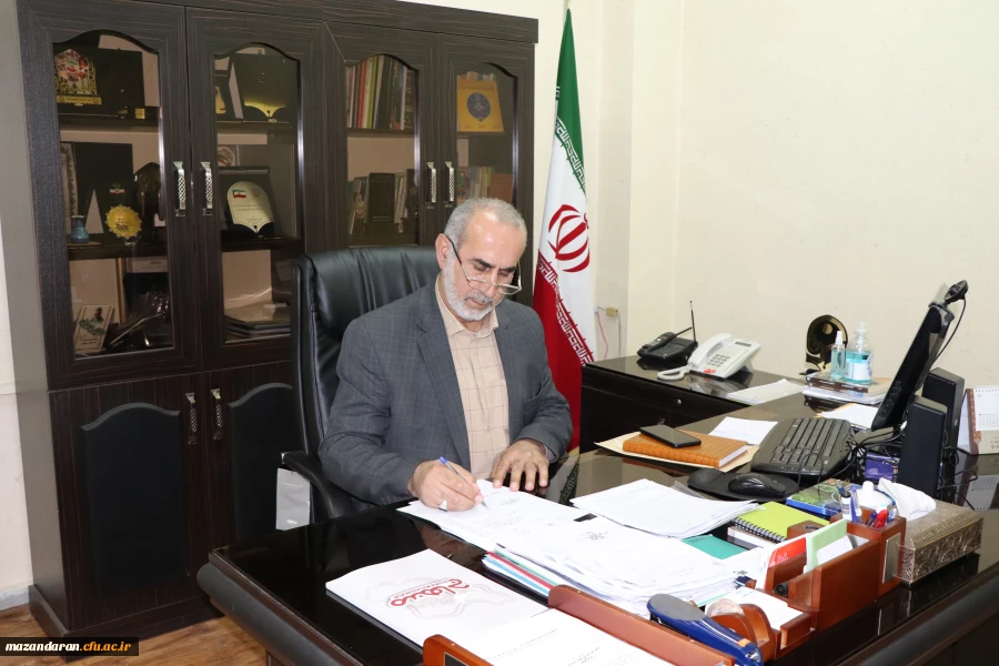 پیام نوروزی رئیس دانشگاه فرهنگیان مازندران  2