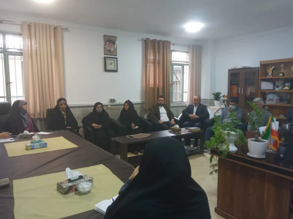 اولین جلسه شورای اداری پردیس فاطمه الزهرا(س) ساری در سال1402 2