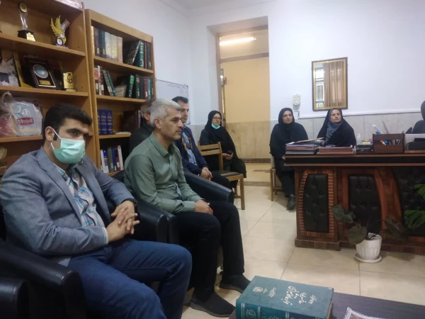 اولین جلسه شورای اداری پردیس فاطمه الزهرا(س) ساری در سال1402 2