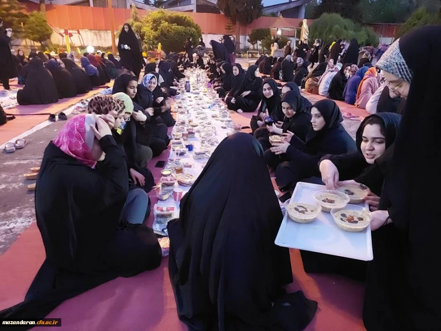  مراسم افطار دهی 2