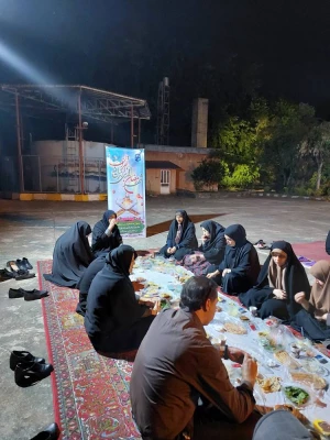  مراسم افطار دهی 3