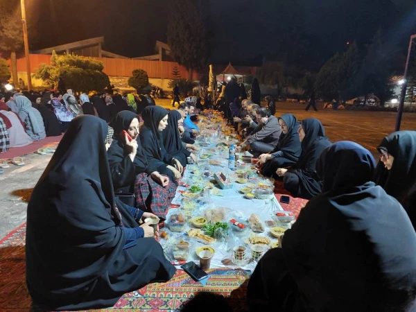  مراسم افطار دهی 5