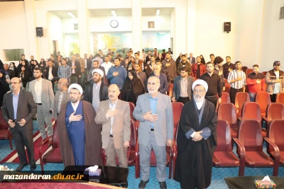 برگزاری  مراسم تجلیل از خادمان راهیان نور دانشگاه فرهنگیان مازندران   