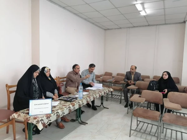 برگزاری جلسه داوری جشنواره تدریس برتر 8