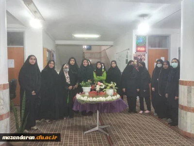 بازدید دانش آموزان دبیرستان فرزانگان ساری از پردیس فاطمه الزهرا (س) ساری