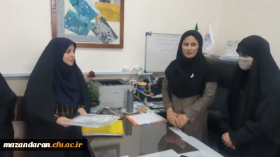 بازدید ریاست محترم پردیس فاطمه الزهرا(س) ساری از مدارس کارورزی