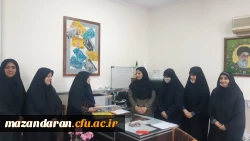 بازدید ریاست محترم پردیس فاطمه الزهرا(س) ساری از مدارس کارورزی 2