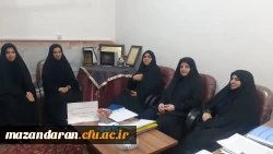 بازدید ریاست محترم پردیس فاطمه الزهرا(س) ساری از مدارس کارورزی 2