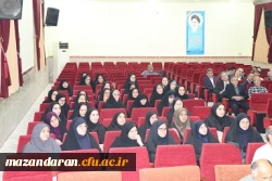 برگزاری  مراسم  بزرگداشت هفته معلم دردانشگاه فرهنگیان مازندران   4