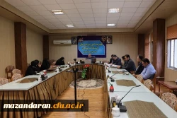 
جلسه  شورای  پژوهشی  دانشگاه فرهنگیان مازندران

 3