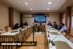 
جلسه  شورای  پژوهشی  دانشگاه فرهنگیان مازندران

 4