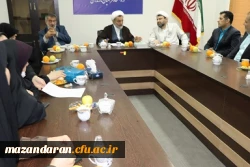 جلسه هم اندیشی استادان با نهاد نمایندگی مقام معظم رهبری دردانشگاه فرهنگیان مازندران 4