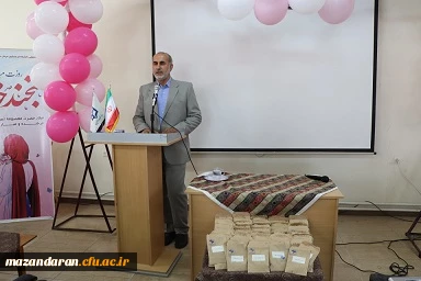 جلسه اداری رئیس دانشگاه فرهنگیان مازندران درمرکز حضرت فاطمه س قائمشهر 