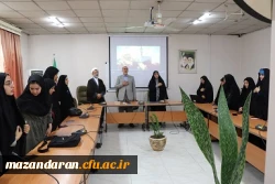 جلسه اداری رئیس دانشگاه فرهنگیان مازندران درمرکز حضرت فاطمه س قائمشهر  8