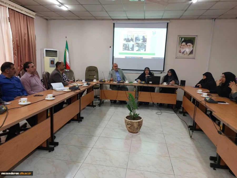 حضور رئیس دانشگاه فرهنگیان استان جناب آقای دکتر مهدوی 7