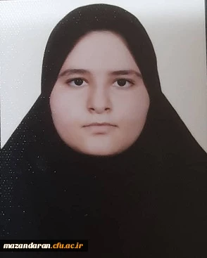 کسب رتبه اول در رشته زبان انگلیسی دانشجو معلم مرکز حضرت فاطمه (س) قائمشهر 2