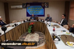 جلسه  شورای  اداری دانشگاه فرهنگیان مازندران 3