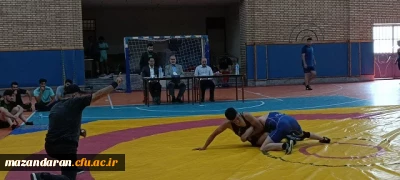 برگزاری اولین دوره  مسابقات  انتخابی تیم کشتی دانشگاه فرهنگیان مازندران 