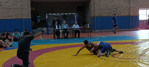 برگزاری اولین دوره  مسابقات  انتخابی تیم کشتی دانشگاه فرهنگیان مازندران  2