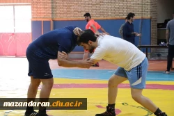 برگزاری اولین دوره  مسابقات  انتخابی تیم کشتی دانشگاه فرهنگیان مازندران  3