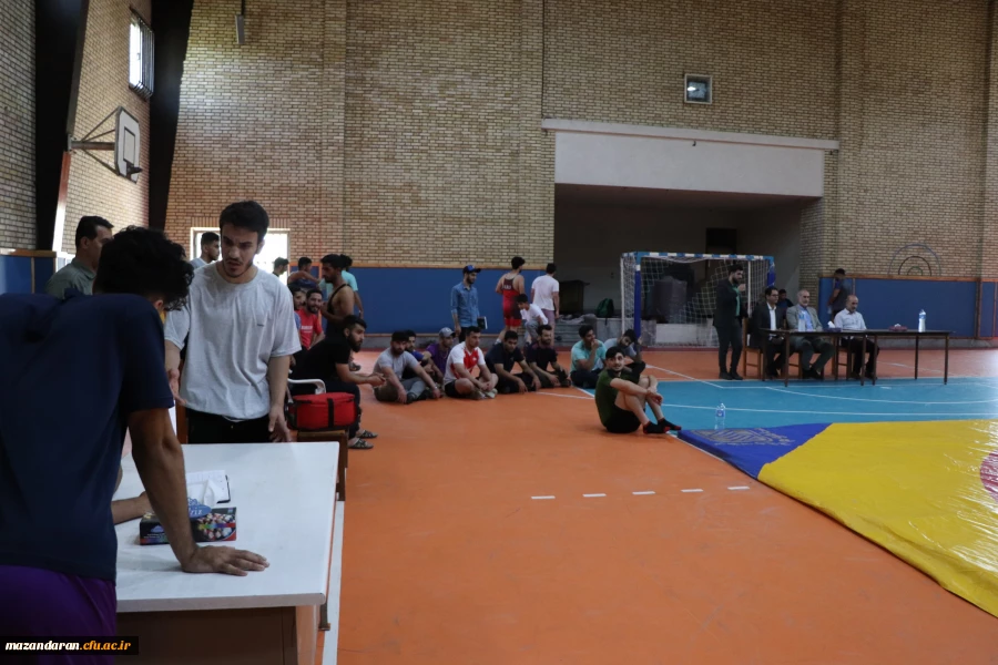 برگزاری اولین دوره  مسابقات  انتخابی تیم کشتی دانشگاه فرهنگیان مازندران  5