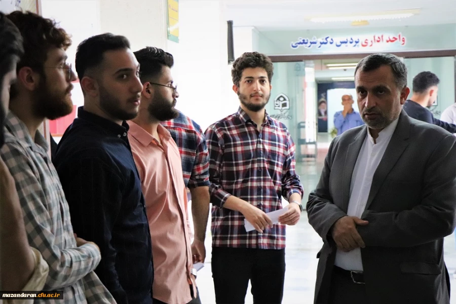 بازدید سرزده از نحوه برگزاری امتحانات 2