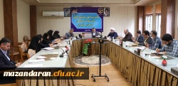 سومین جلسه شورای فرهنگی ، اجتماعی و امور دانشجویی دانشگاه فرهنگیان مازندران 2